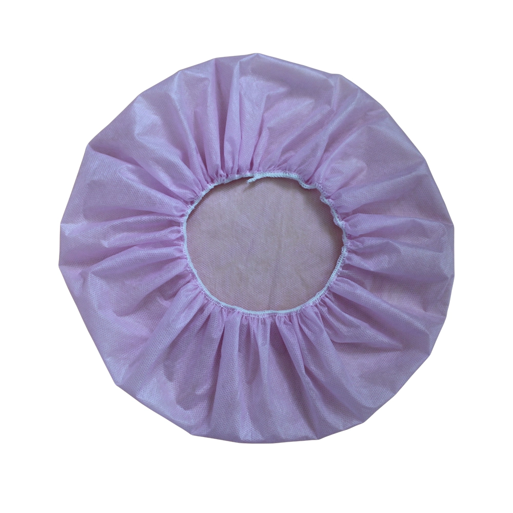 Disposable Round Cap Non Woven Bouffant Cap Nurse Cap