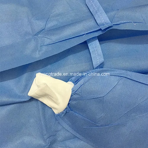 Disposable Reinforced SMS Surgical Gown in Surgery