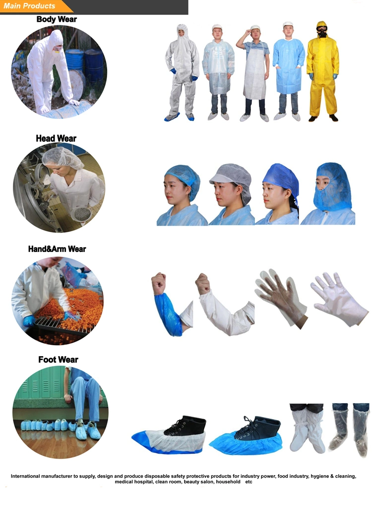 Disposable Protective Microporous Film Coverall