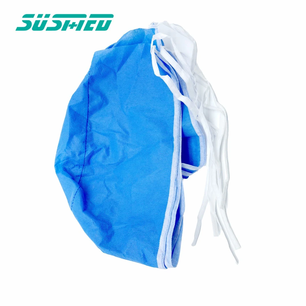 Cheap Price Disposable Surgical Surgeon Doctor Nonwoven Cap